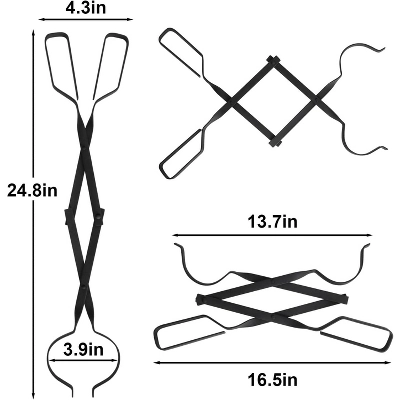 Vancasso Fireplace Pit Tools Accessories Fireplace Tong And Poker Stick For Outdoor Indoor