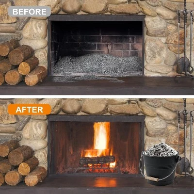 Vancasso Mini Ash Bucket With Lid And Shovel 3 Vancasso Mini Ash Bucket With Lid And Shovel