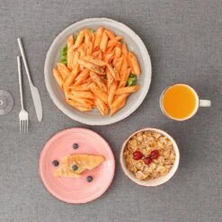 Bella 16-Pieces Dinnerware Set Porcelain Crockery In Vintage Look Combination Sets Colorful (Service For 4) -Vancasso Shop assorted colors vancasso dinnerware sets vc bella h sl fa 1000