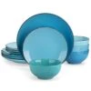 12-Piece Multi-blue Stoneware Dinnerware Set Service For 4-Tableware With Dinner Plates Dessert Plates And Cereal Bowls 2 12-Piece Multi-blue Stoneware Dinnerware Set Service For 4-Tableware With Dinner Plates Dessert Plates And Cereal Bowls -Vancasso Shop blue vancasso dinnerware sets vc navia 13 f12 64 1000