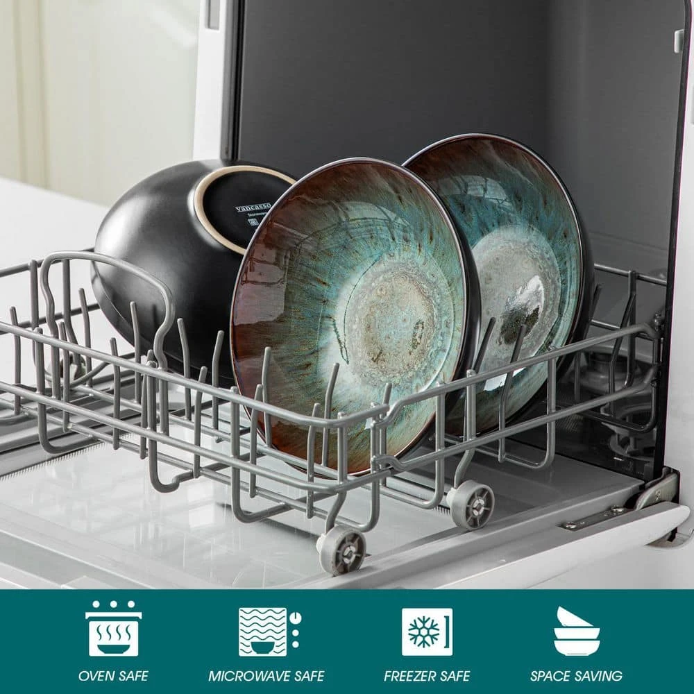 24 Fl. Oz. Brown Stoneware Cereal Bowl Set Of 4 Soup Bowl Pasta Bowl Salad Bowl 7 24 Fl. Oz. Brown Stoneware Cereal Bowl Set Of 4 Soup Bowl Pasta Bowl Salad Bowl - Image 5