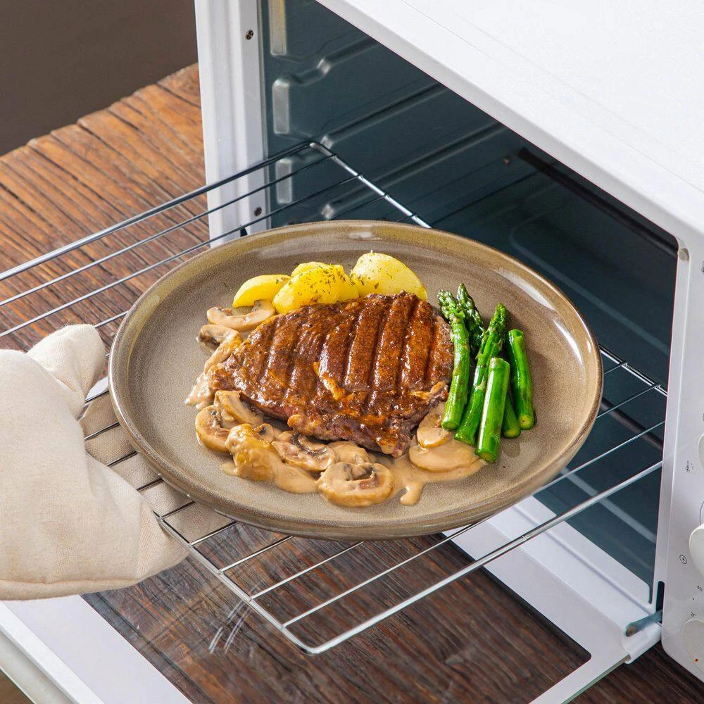 16-Piece Brown Stoneware Dinnerware Set Service For 4 Tableware Bowls And Plates Dining Set Dishware Set 4 16-Piece Brown Stoneware Dinnerware Set Service For 4 Tableware Bowls And Plates Dining Set Dishware Set - Image 2