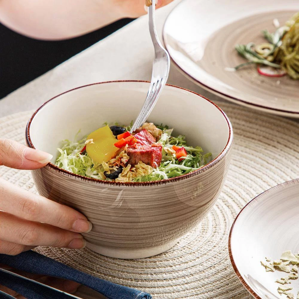 Series Bella Dinnerware 16-Pieces Creme-I Porcelain Crockery In Vintage Look (Service Set For 4) 5 Series Bella Dinnerware 16-Pieces Creme-I Porcelain Crockery In Vintage Look (Service Set For 4) - Image 3