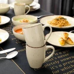 Navia Nature Cream 32-Piece Ceramic Dinnerware Set With Dinner Plate, Dessert Plate, Cereal Bowl And Mug (Service For 8) 17 Navia Nature Cream 32-Piece Ceramic Dinnerware Set With Dinner Plate, Dessert Plate, Cereal Bowl And Mug (Service For 8) -Vancasso Shop cream vancasso dinnerware sets vc navia 9 sl 2 31 1000