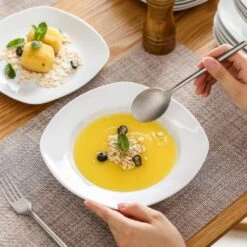 30-Piece Gray-White Porcelain Dinnerware Set Service For 6 Tableware Dining Set With Plates Cups And Saucers 14 30-Piece Gray-White Porcelain Dinnerware Set Service For 6 Tableware Dining Set With Plates Cups And Saucers -Vancasso Shop gray white vancasso dinnerware sets elisa 30 44 1000