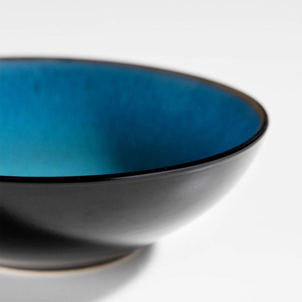 24 Fl. Oz. Green Stoneware Cereal Bowl Set Of 4 Soup Bowl Pasta Bowl Salad Bowl 5 24 Fl. Oz. Green Stoneware Cereal Bowl Set Of 4 Soup Bowl Pasta Bowl Salad Bowl - Image 3