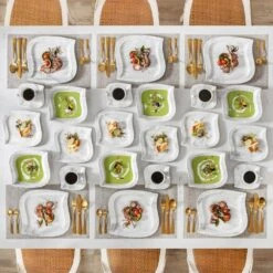 30-Piece Marble Grey Porcelain Dinnerware Set Service For 6-Tableware Set With Plates Coffee Cups And Saucers 19 30-Piece Marble Grey Porcelain Dinnerware Set Service For 6-Tableware Set With Plates Coffee Cups And Saucers -Vancasso Shop marble grey vancasso dinnerware sets elvira 30 grey 4f 1000