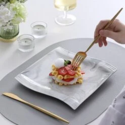 36-Piece Marble Grey Porcelain Dinnerware Set Service For 6-Dishware Tableware Dining Set With Plates Bowls Cups Saucers 14 36-Piece Marble Grey Porcelain Dinnerware Set Service For 6-Dishware Tableware Dining Set With Plates Bowls Cups Saucers -Vancasso Shop marble grey vancasso dinnerware sets flora 36 grey 44 1000