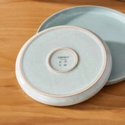 12-Piece Mint Green Stoneware Dinnerware Set Service For 4-Bowl And Plate Dining Set Double-sided Kiln-changed 15 12-Piece Mint Green Stoneware Dinnerware Set Service For 4-Bowl And Plate Dining Set Double-sided Kiln-changed -Vancasso Shop mint green vancasso dinnerware sets vc anya mg 12 1d 1000