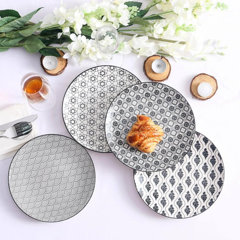 Haruka 32-Pieces Japanese Style Porcelain Multi-Colour Crockery Dinner Set (Service For 8) 10 Haruka 32-Pieces Japanese Style Porcelain Multi-Colour Crockery Dinner Set (Service For 8) - Image 8