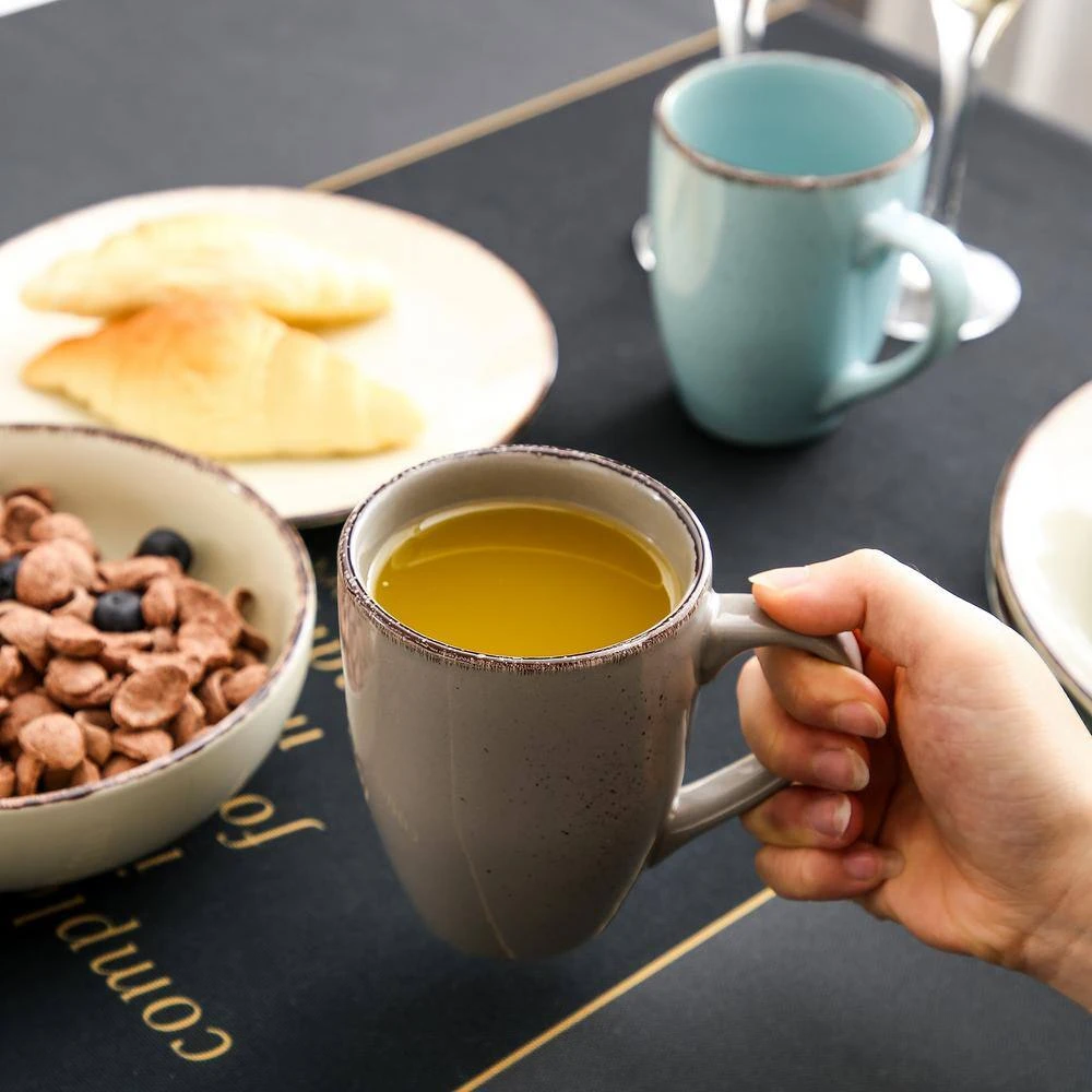 Navia 16-Piece Nature Assorted Colors Stoneware Dinnerware Set (Service For 4) 7 Navia 16-Piece Nature Assorted Colors Stoneware Dinnerware Set (Service For 4) - Image 5