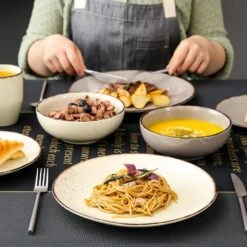 Navia 16-Piece Nature Assorted Colors Stoneware Dinnerware Set (Service For 4) 18 Navia 16-Piece Nature Assorted Colors Stoneware Dinnerware Set (Service For 4) -Vancasso Shop nature vancasso dinnerware sets vc navia 15 sl 76 1000