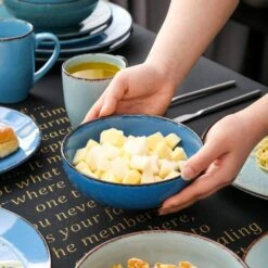 Navia Oceano Multi-Colors 32-Pieces Ceramic Dinnerware Sets (Service For 8) 14 Navia Oceano Multi-Colors 32-Pieces Ceramic Dinnerware Sets (Service For 8) -Vancasso Shop oceano vancasso dinnerware sets vc navia 13 sl 2 44 1000