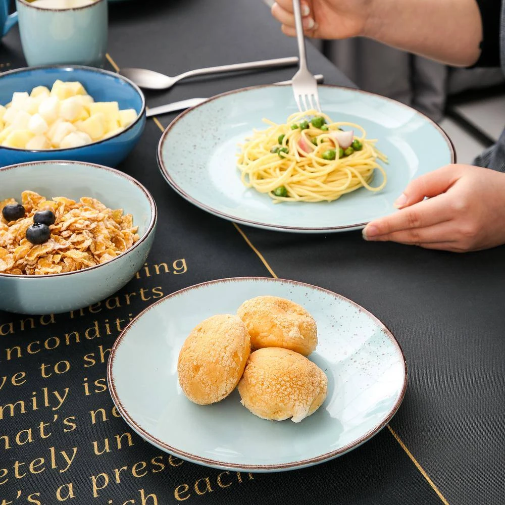 Navia Oceano Multi-Colors 32-Pieces Ceramic Dinnerware Sets (Service For 8) 8 Navia Oceano Multi-Colors 32-Pieces Ceramic Dinnerware Sets (Service For 8) - Image 6