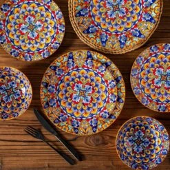 12-Piece Orange Porcelain Dinnerware Set Service For 4 Dining Set With Dinner Plates Dessert Plates And Bowls 23 12-Piece Orange Porcelain Dinnerware Set Service For 4 Dining Set With Dinner Plates Dessert Plates And Bowls -Vancasso Shop orange vancasso dinnerware sets vc simi d12 02 77 1000