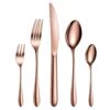 60-Piece Rose Gold Stainless Steel Flatware Set (Service For 12) -Vancasso Shop rose gold vancasso serving sets vs sw g60 r 64 1000