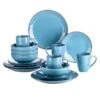 Navia 16-Piece Vintage Oceano Sea Blue Stoneware Dinnerware Set (Service For 4) 1 Navia 16-Piece Vintage Oceano Sea Blue Stoneware Dinnerware Set (Service For 4) -Vancasso Shop sea blue vancasso dinnerware sets vc navia 6 sl 64 1000