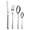 48-Piece Silver Stainless Steel Flatware Set (Service For 12)