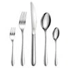 60-Piece Silver Stainless Steel Flatware Set (Service For 12) -Vancasso Shop silver vancasso serving sets vs sw g60 s 64 1000