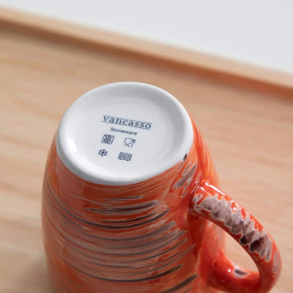 Albero 12 Oz. Assorted Colors Stoneware Coffee Mug (Set Of 6) 4 Albero 12 Oz. Assorted Colors Stoneware Coffee Mug (Set Of 6) - Image 2