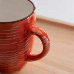 Albero 12 Oz. Assorted Colors Stoneware Coffee Mug (Set Of 6) 18 Albero 12 Oz. Assorted Colors Stoneware Coffee Mug (Set Of 6) -Vancasso Shop vancasso coffee cups mugs vc albero mk d4 1000