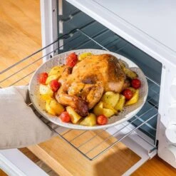 16-Piece White Stoneware Dinnerware Set Service For 4-Embossed Honeycomb Shape Pattern Tableware With Plates And Bowls -Vancasso Shop white vancasso dinnerware sets lydia sl w 02 fa 1000